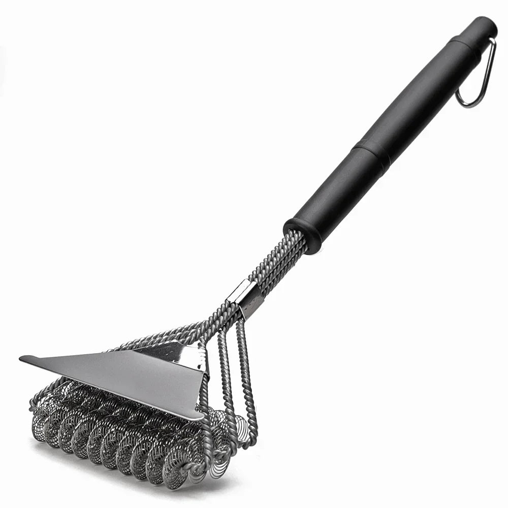 Durable Stainless Steel Bristleless BBQ Grill Cleaner Brush - Cofik