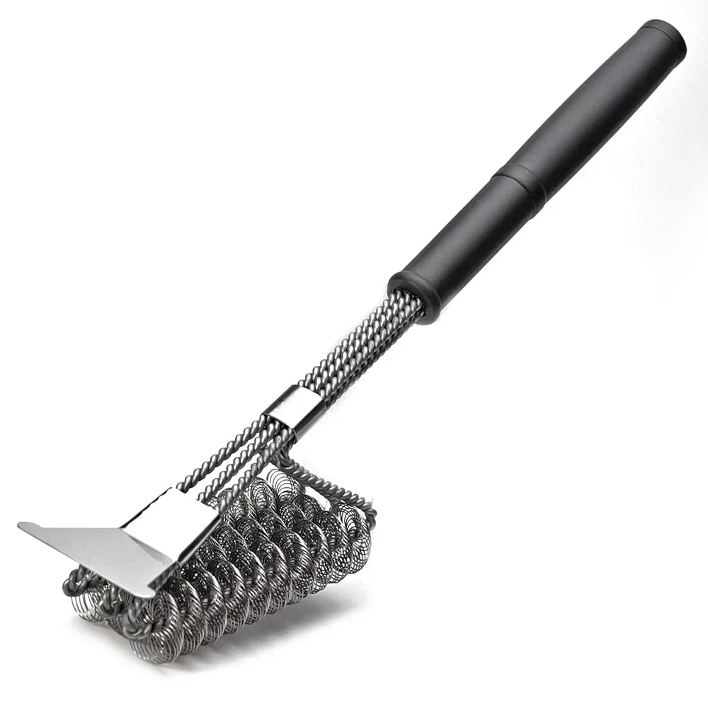 Durable Stainless Steel Bristleless BBQ Grill Cleaner Brush