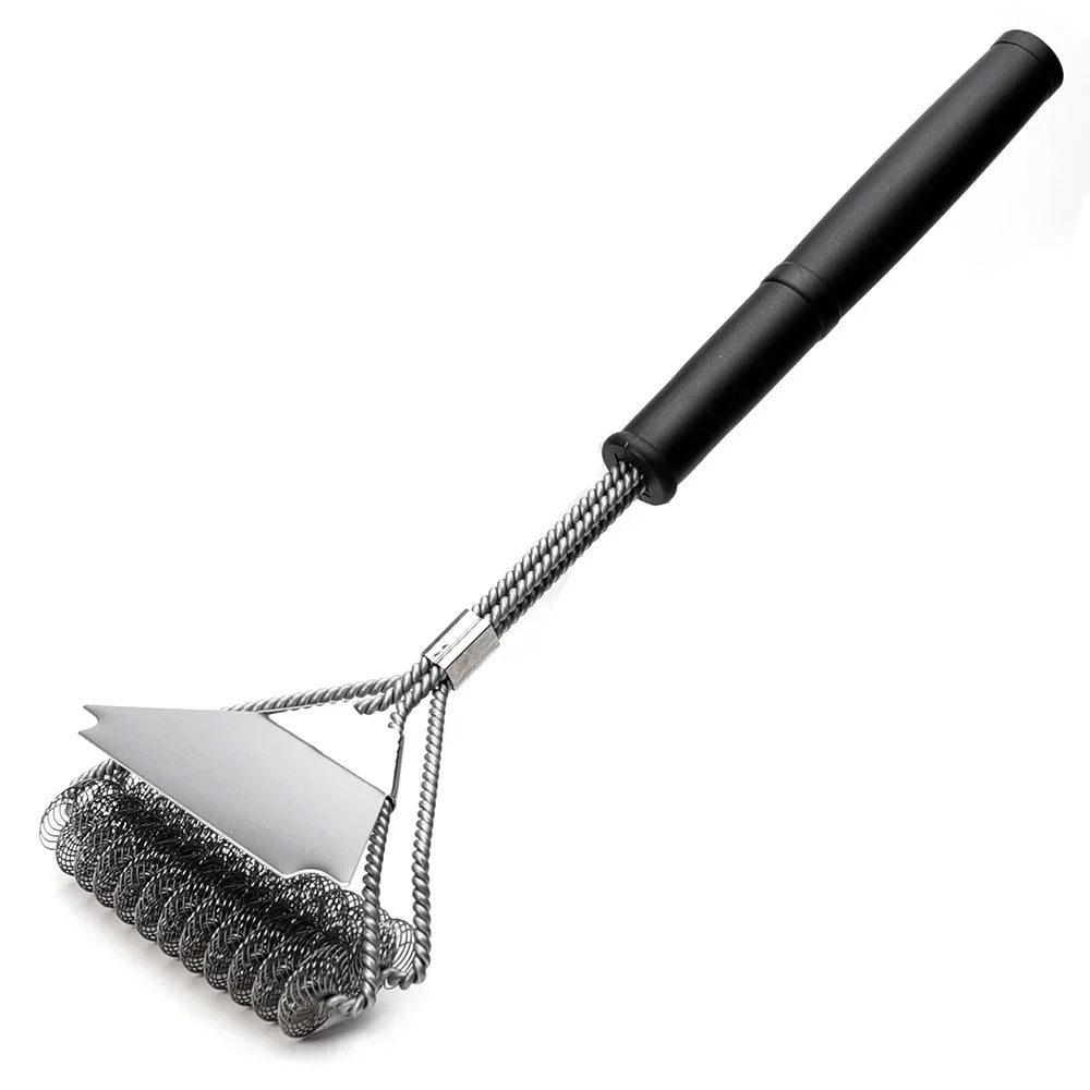 Durable Stainless Steel Bristleless BBQ Grill Cleaner Brush