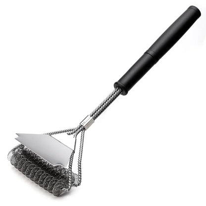 Durable Stainless Steel Bristleless BBQ Grill Cleaner Brush
