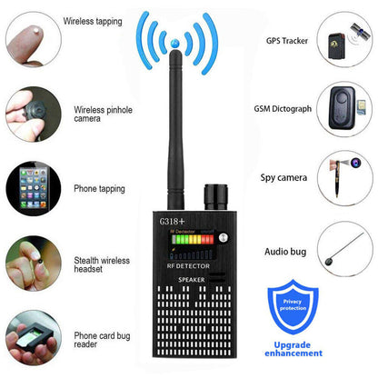 Spy Detector with Laser and Alarm System