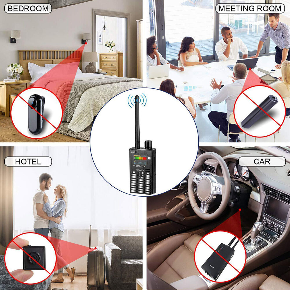 Spy Detector with Laser and Alarm System