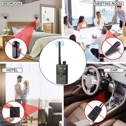 Spy Detector with Laser and Alarm System