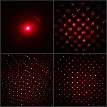Bright Red Rechargeable Laser Pointer Torch Kit