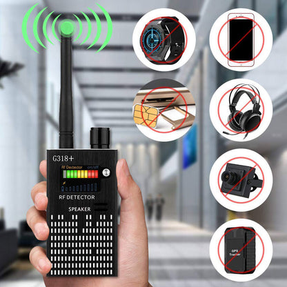 Spy Detector with Laser and Alarm System - Cofik