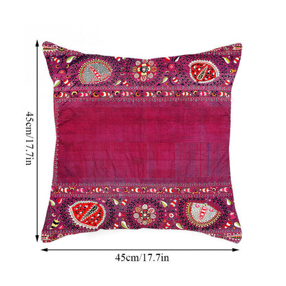 Colorful Global Inspired Pattern Pillow Cover Home Decor