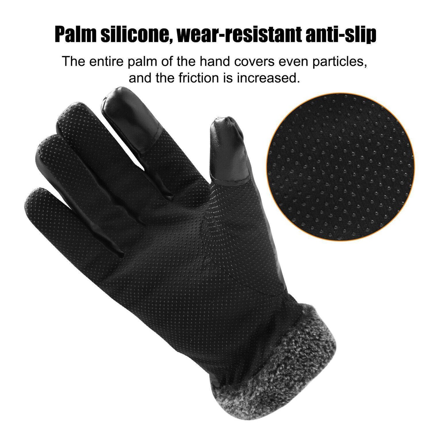 Insulated Warm Waterproof Ski Gloves for Men