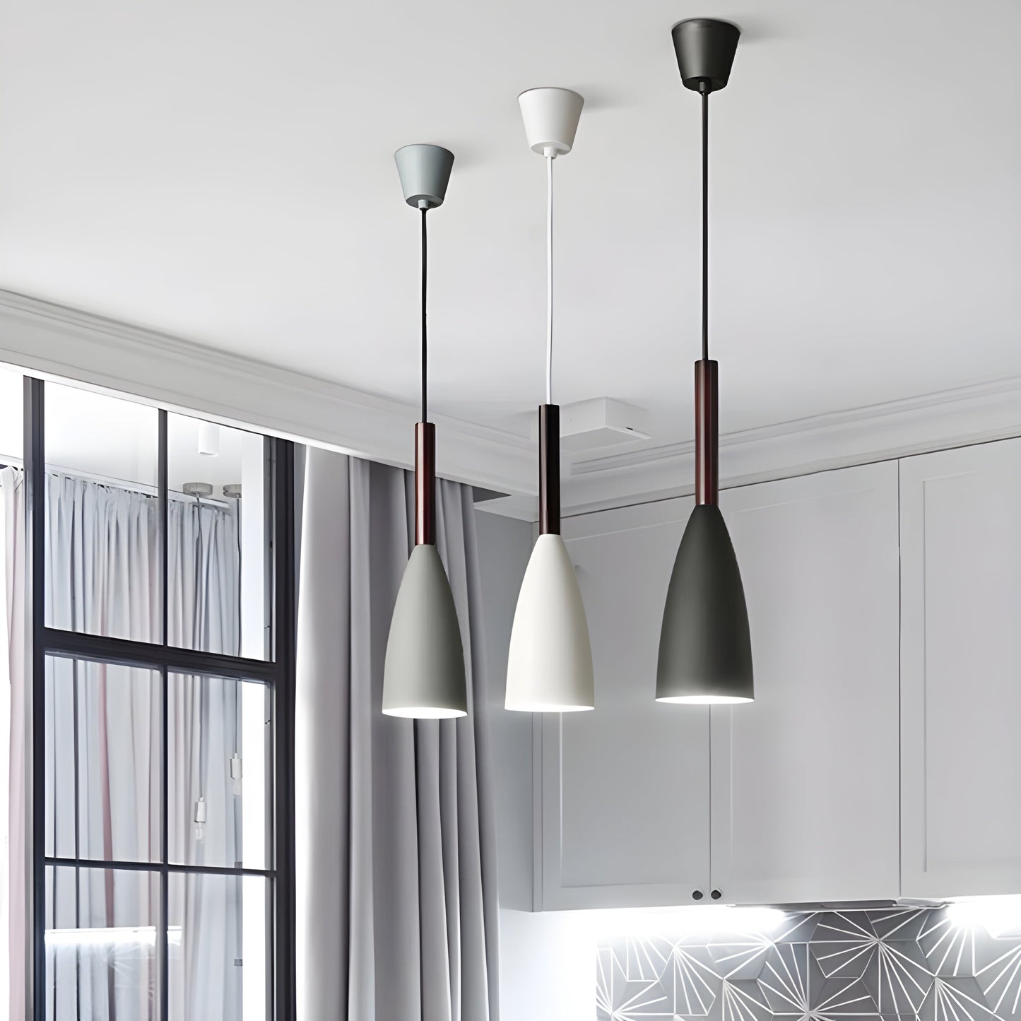 Modern Adjustable Hanging Light Fixture