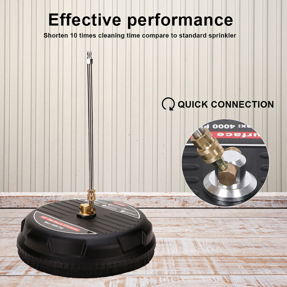 Powerful 15 Inch Pressure Washer Surface Cleaner