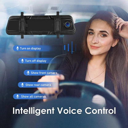 HD Dual Lens Car Camera with Smartphone Link