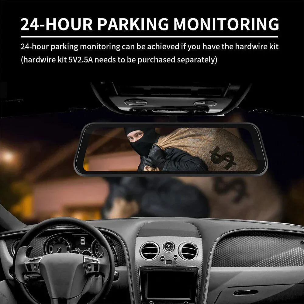 HD Dual Lens Car Camera with Smartphone Link