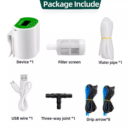 Self Watering Indoor Plant System with Timer Pump