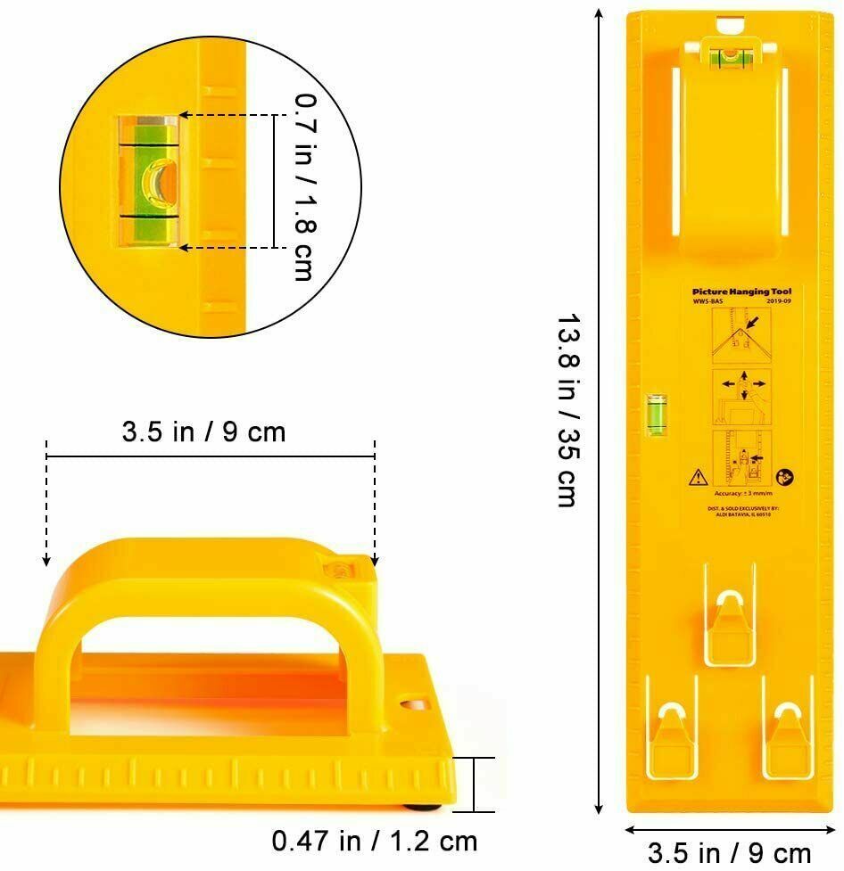Accurate Wall Picture Hanging Kit