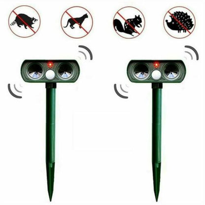 Outdoor Solar Powered Animal Repellent Motion Sensor