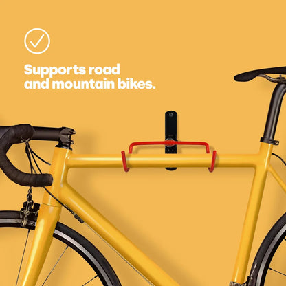 Folding Bike Wall Mount with Damage Protection