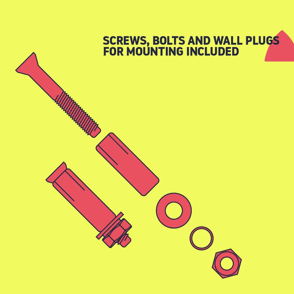 Folding Bike Wall Mount with Damage Protection