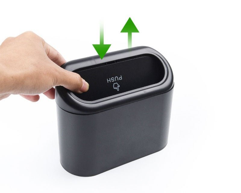 Compact Car Trash Bin - Spacious and Easy Clean
