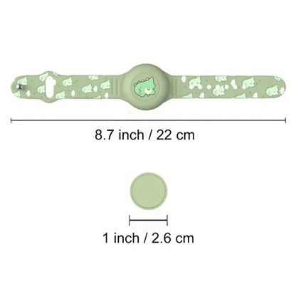 Colorful Kids GPS Tracker Dino Wristband