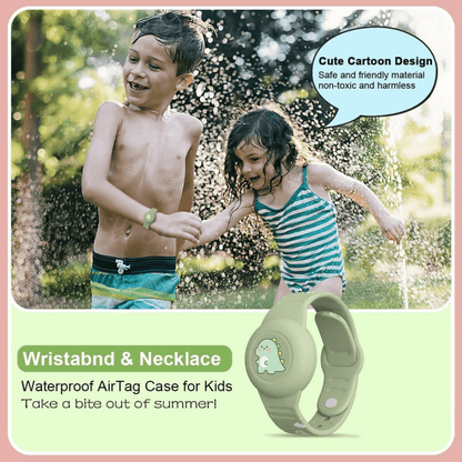 Colorful Kids GPS Tracker Dino Wristband