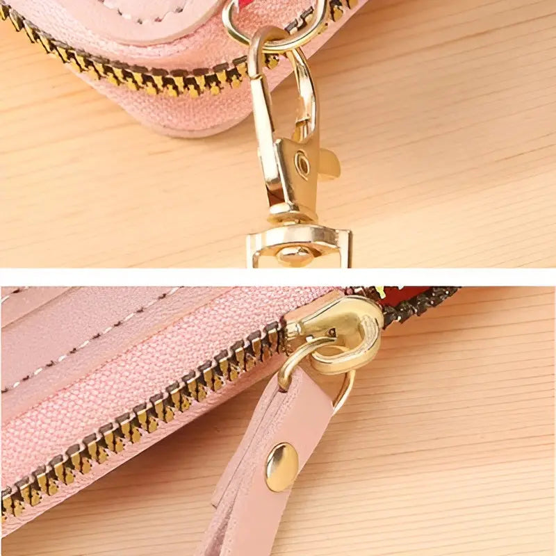 Secure Leather Shoulder Bag with Theft Proof Design