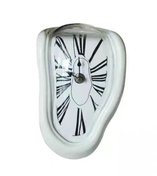Surreal Art Melting Clock Sculpture - Cofik