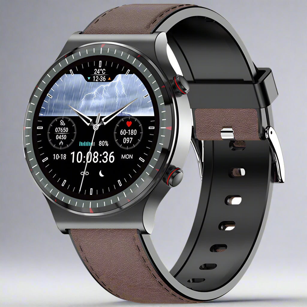 Premium Stainless Steel Smart Fitness Watch