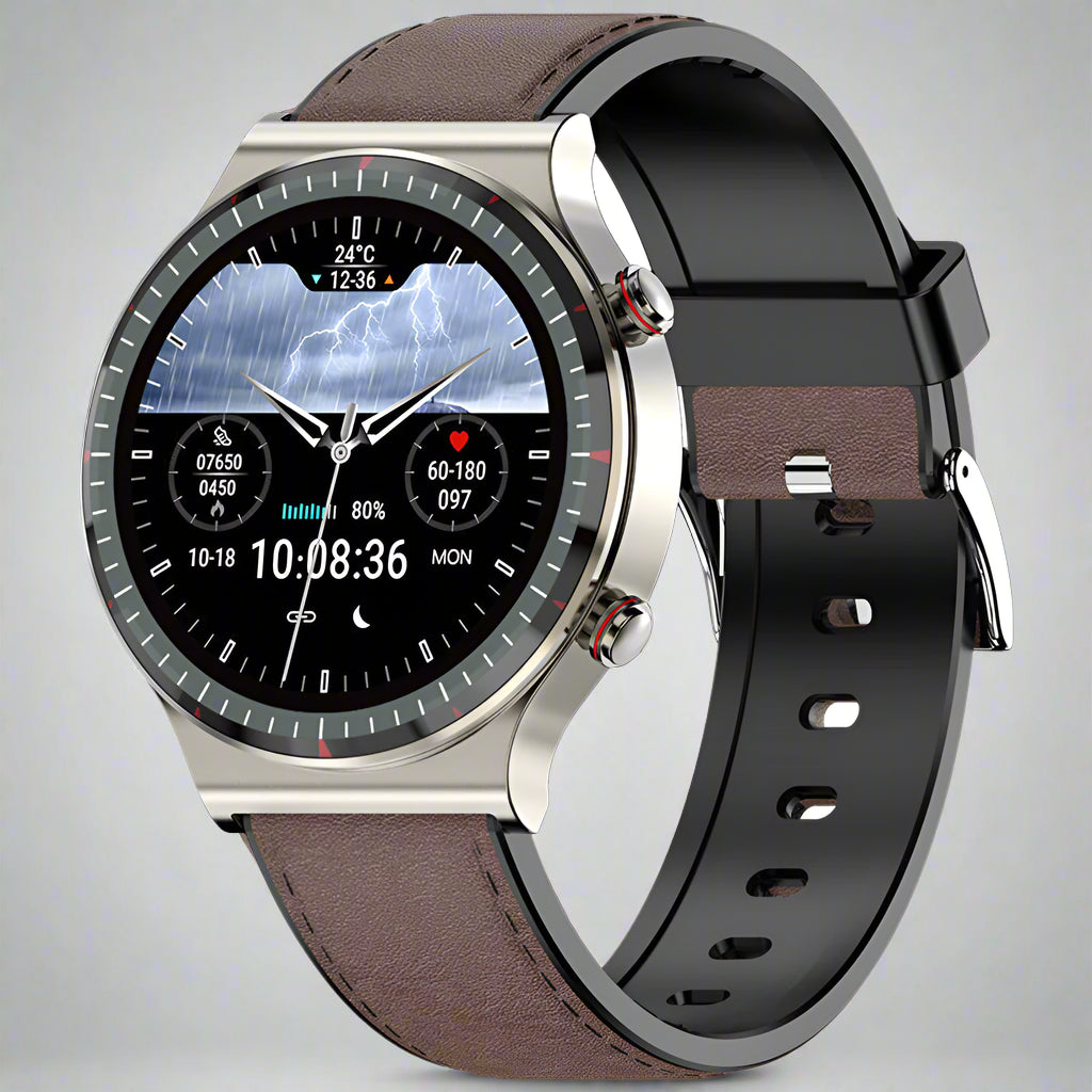 Premium Stainless Steel Smart Fitness Watch