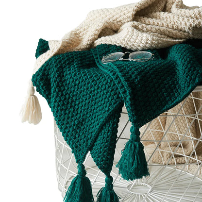 Cozy Nordic Throw Blanket