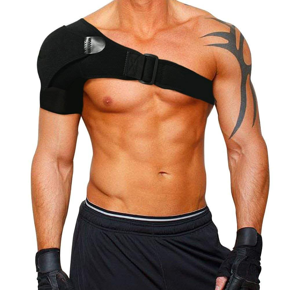 Comfortable Shoulder Support Brace with Compression Pad - Cofik