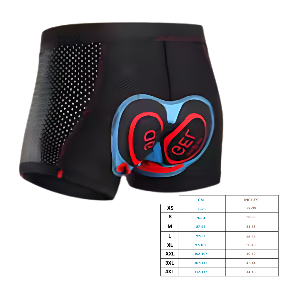 Comfortable Gel Padded Bike Shorts