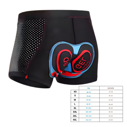Comfortable Gel Padded Bike Shorts