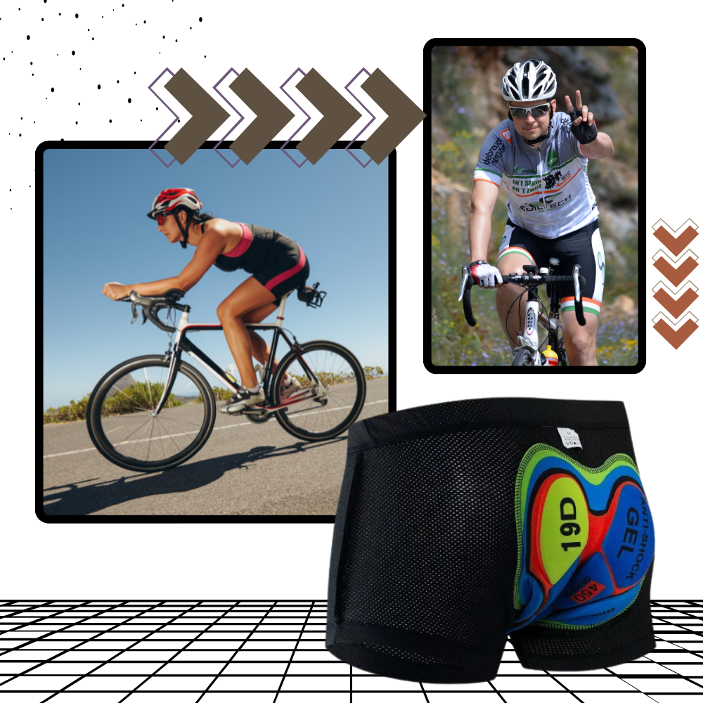 Comfortable Gel Padded Bike Shorts