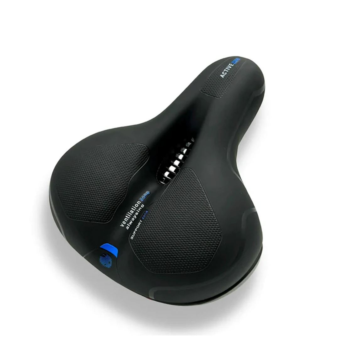 Comfort Bike Seat with Gel Pad and Suspension