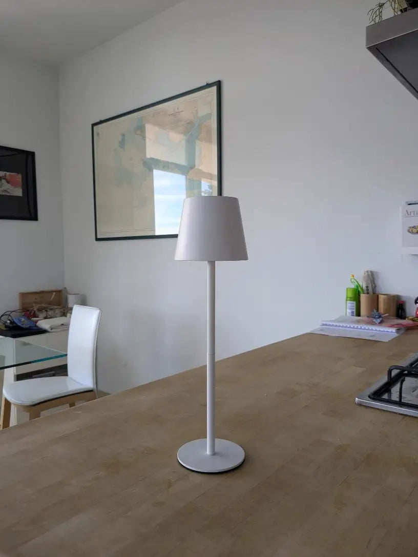 Portable LED Desk Lamp - Rechargeable & Adjustable Brightness