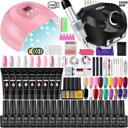 Semi-Permanent Nail Polish Kit