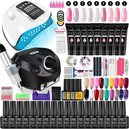 Semi-Permanent Nail Polish Kit
