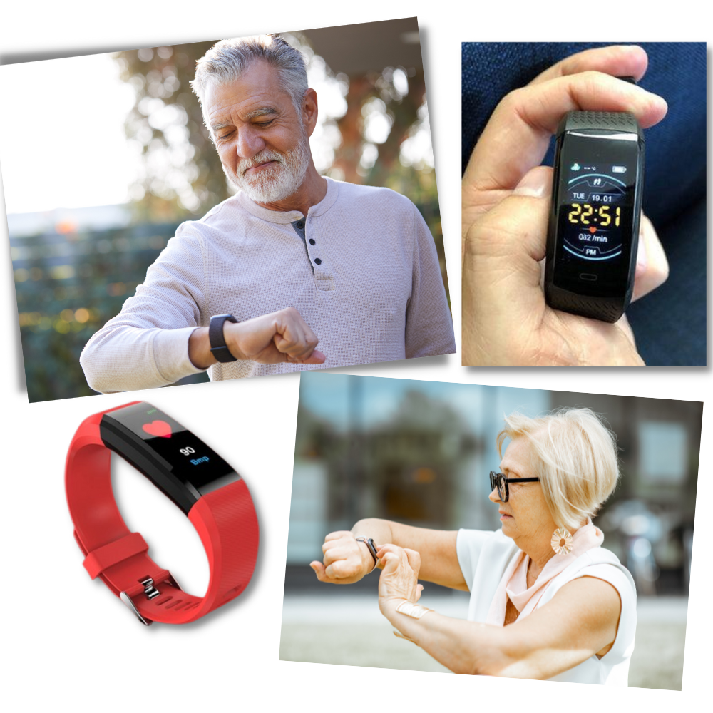 Easy Use Senior Fitness Smartwatch