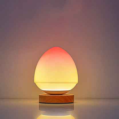 Soft Pink Glass Desk Lamp - Cofik