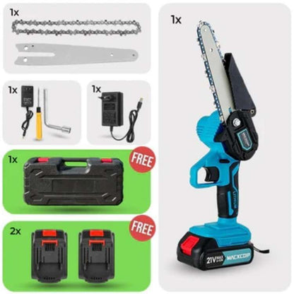 Portable Electric Chainsaw for Easy Cutting