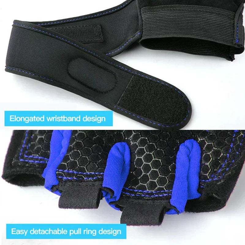 Durable Grip Fitness Gloves - FitFlex