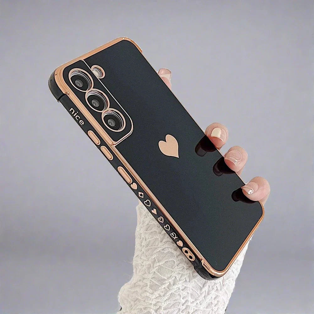 Premium Samsung Phone Case with Metallic Finish