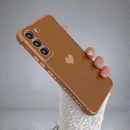 Premium Samsung Phone Case with Metallic Finish