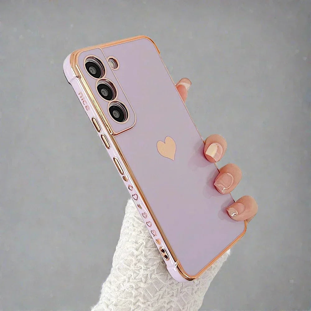 Premium Samsung Phone Case with Metallic Finish
