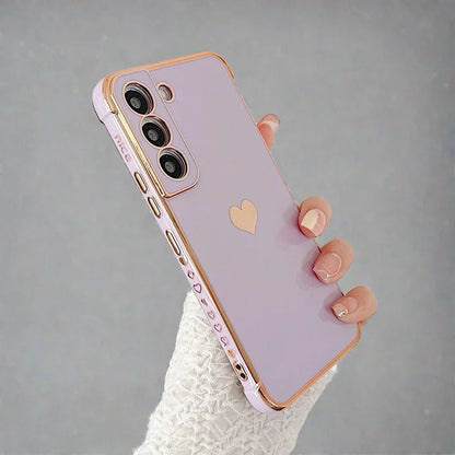 Premium Samsung Phone Case with Metallic Finish