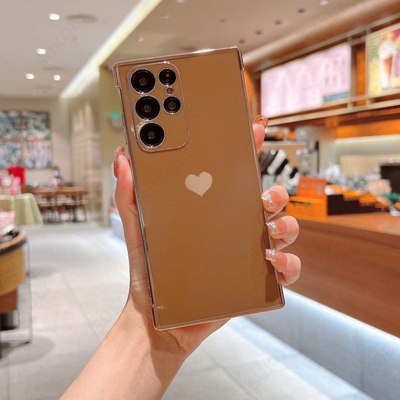 Premium Samsung Phone Case with Metallic Finish
