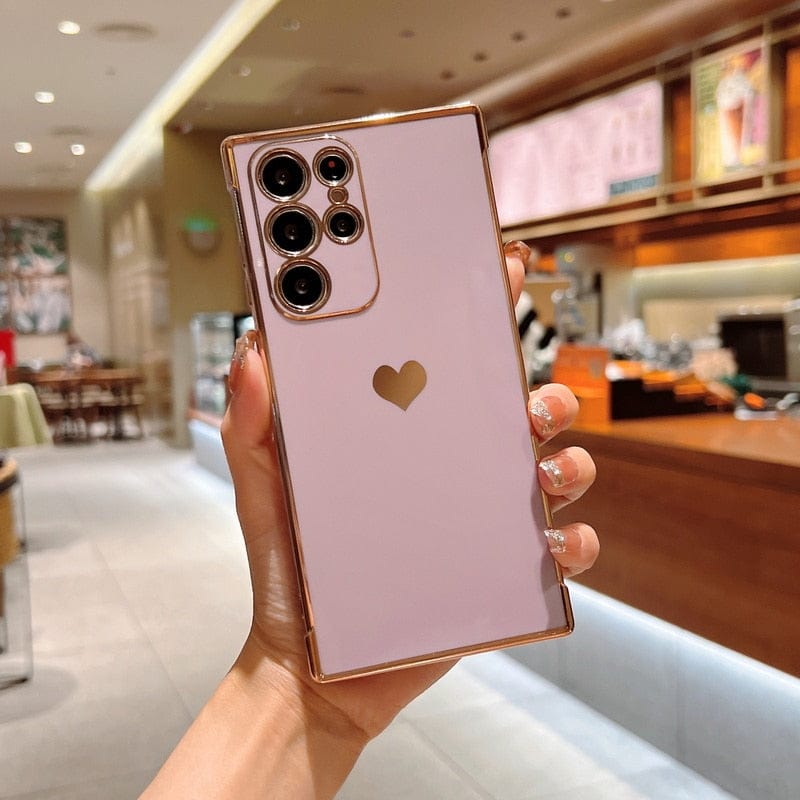Premium Samsung Phone Case with Metallic Finish