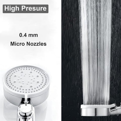 Powerful 5-Mode Shower Head for Low Water Pressure