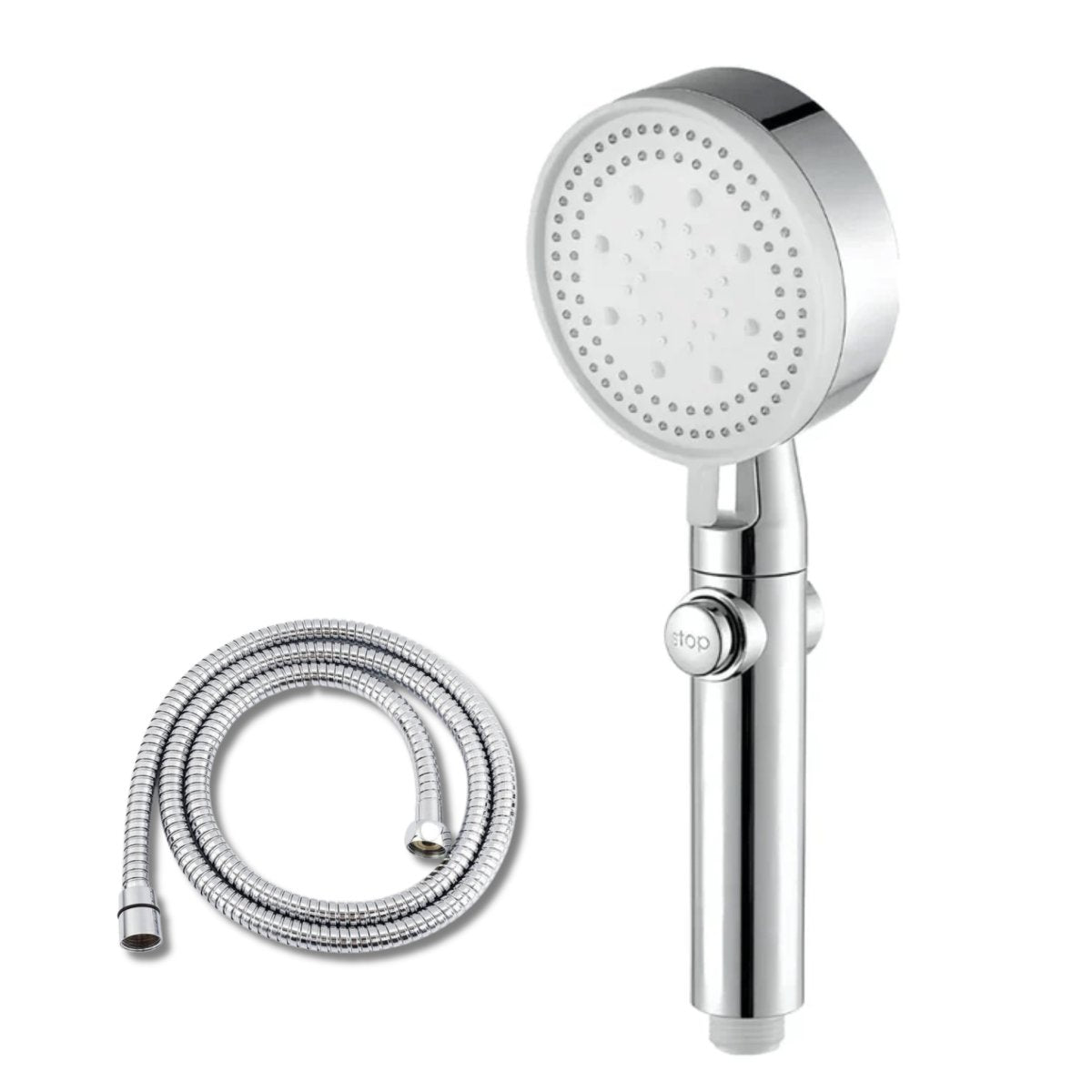 Powerful 5-Mode Shower Head for Low Water Pressure