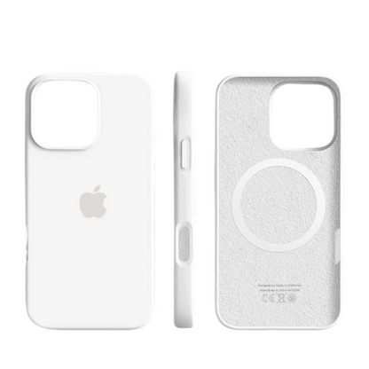 Silicone Case for iPhone with MagSafe – Shock Resistant – Soft Lining – Premium Quality