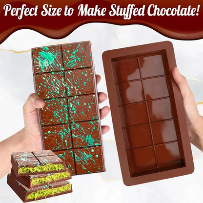 Easy Release Chocolate Bar Mold Tray